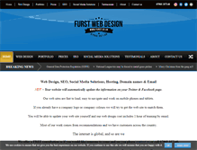 Tablet Screenshot of furstwebdesign.co.uk